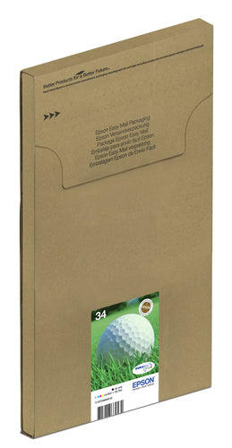 Epson Golf ball Multipack 4-clr 34 DURABrite Ultra Ink EasyMail Epson Golf ball Multipack 4-clr 34 DURABrite Ultra Ink EasyMail